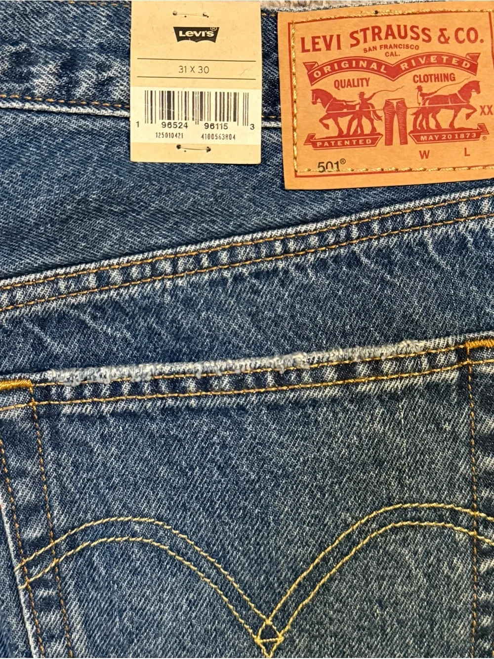 Levi's 501 Original Fit Women's Jeans - NWT - Picture 1 of 6